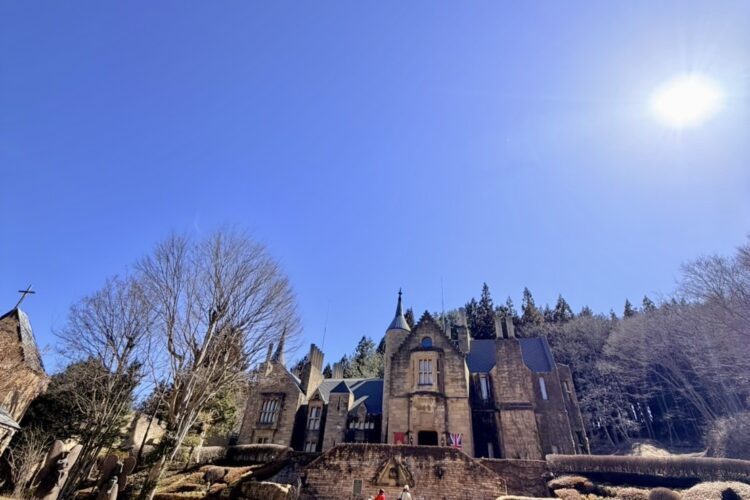 🏰【今日のロックハート城】雲ひとつない快晴！☀️明日も絶好の観光日和です✨