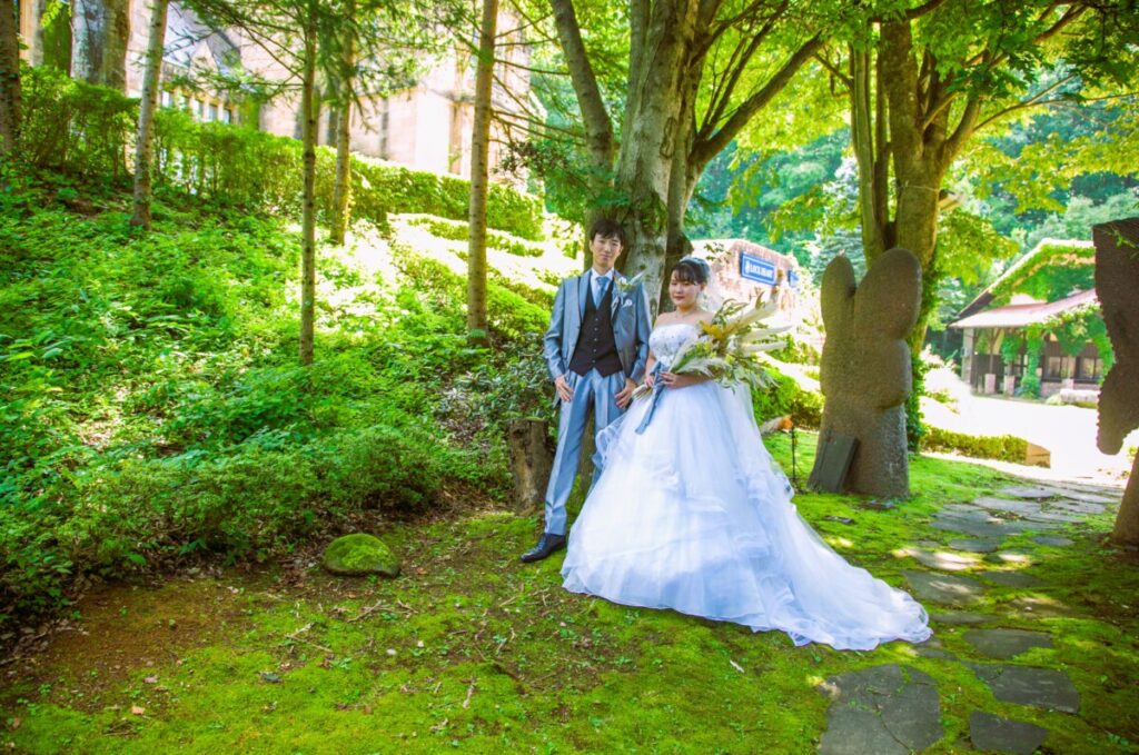 「夢のようなひと時を実現」美しい森に囲まれたウエディング