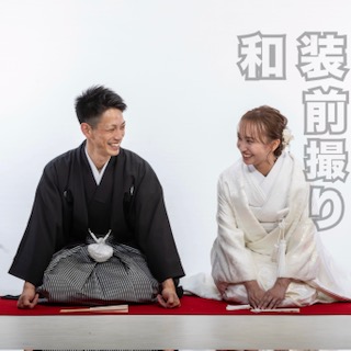 和装で前撮り！🌸