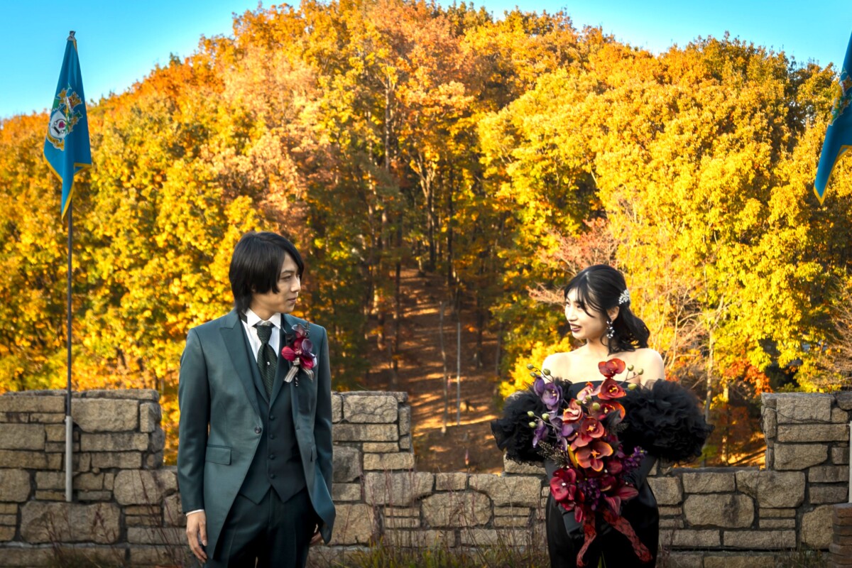 【とんかつタワー】で盛り上がる！二人らしさ溢れるW