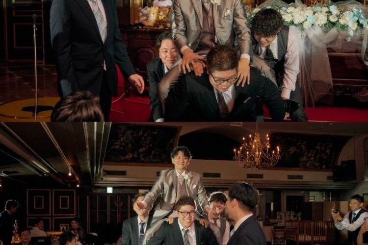 騎馬を組んで中座🤝🏻