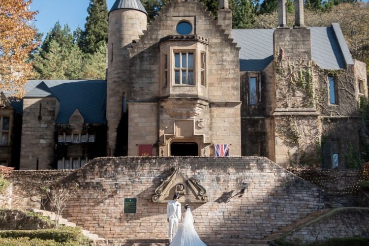 本物のお城で叶える結婚式🏰