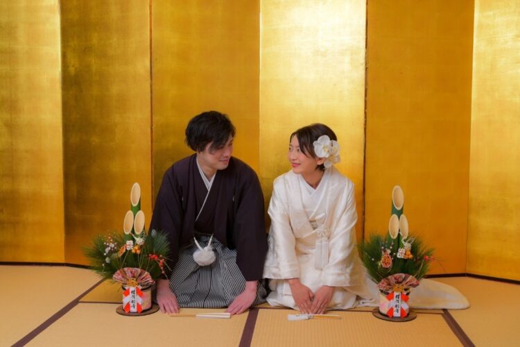 日本独自の婚約の儀式である、「結納」
