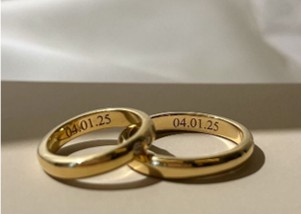 結婚指輪の刻印アイディア集(メッセージ・イニシャル・記念日)
