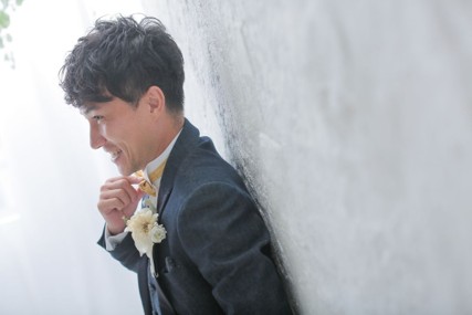 新郎ヘアメイク