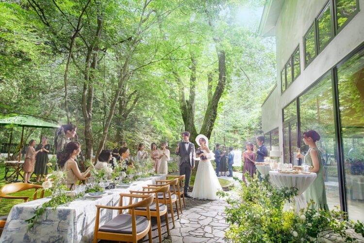 ガーデンならではの楽しい演出！