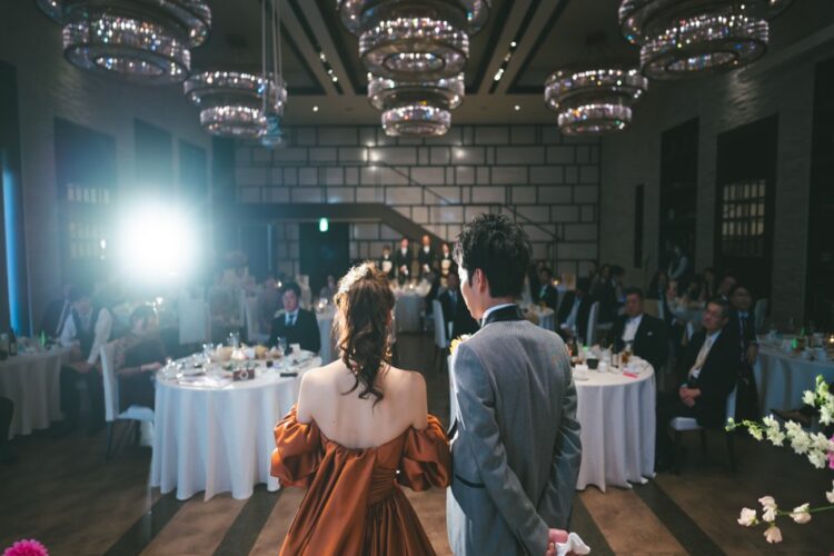 歓談メインの披露宴のつくり方