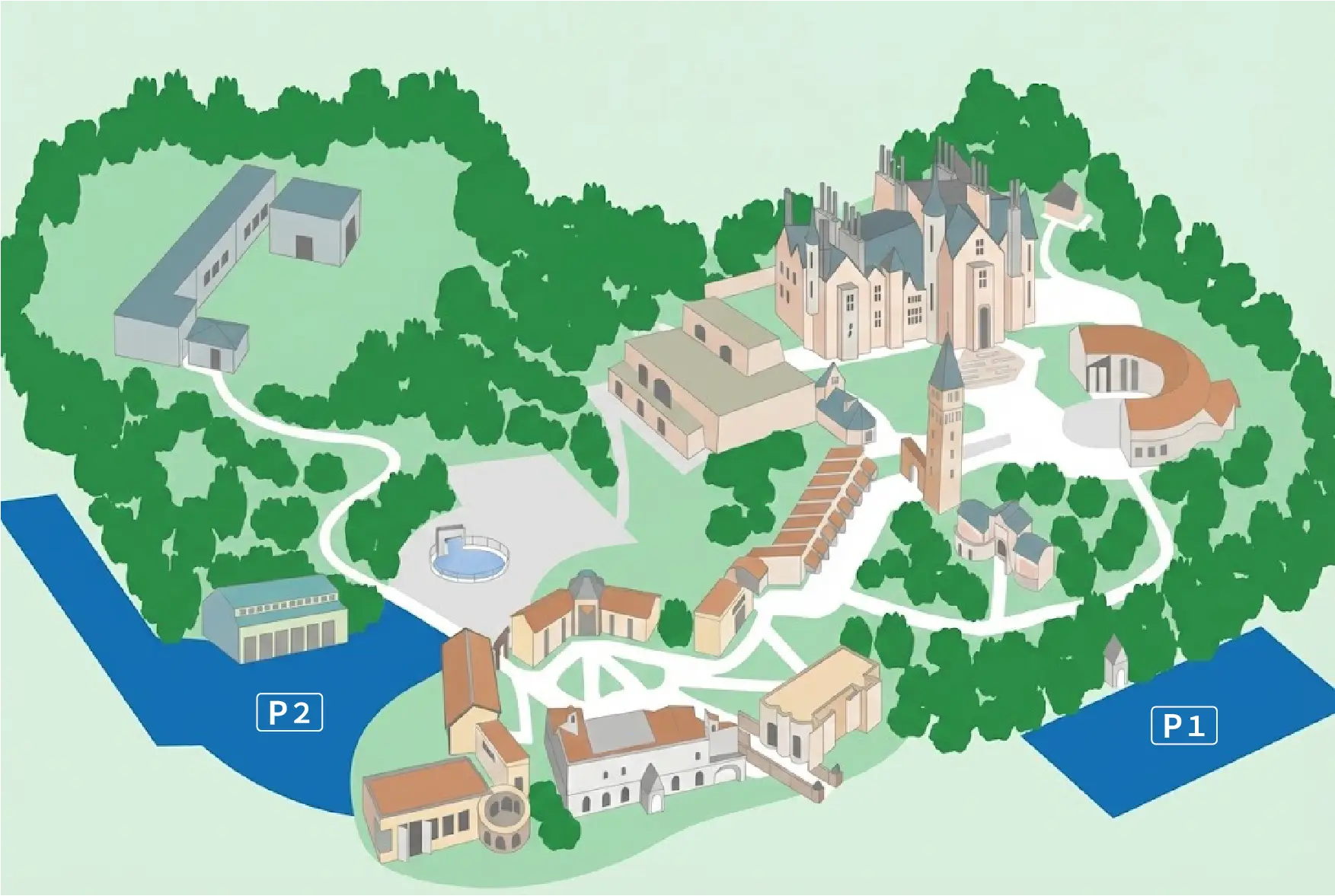 駐車場のご案内