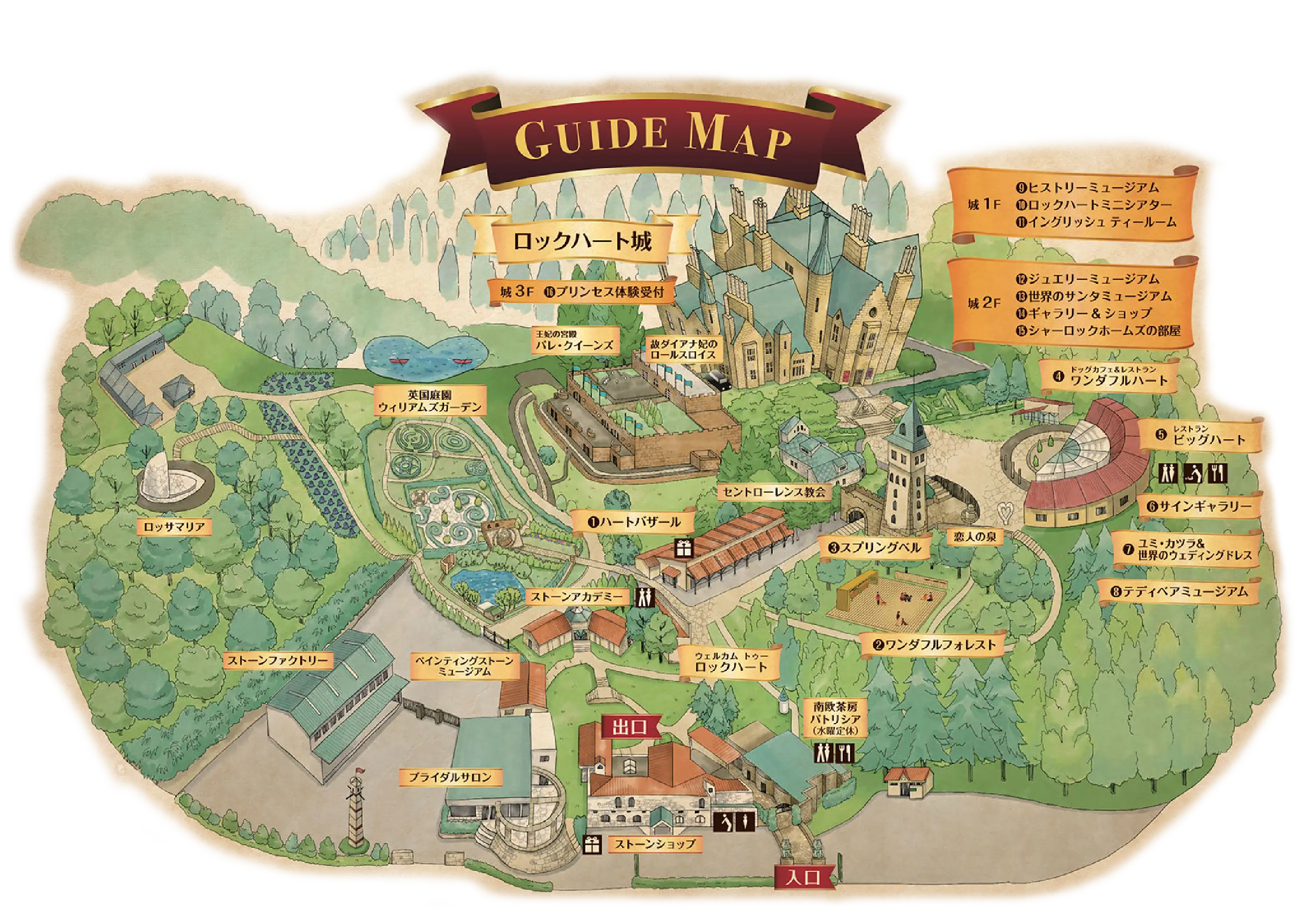 GUIDE MAP