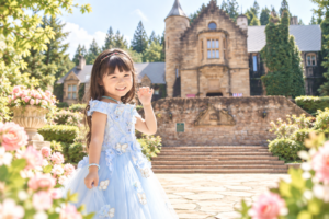 お城でプリンセスに！ロックハート城の七五三体験